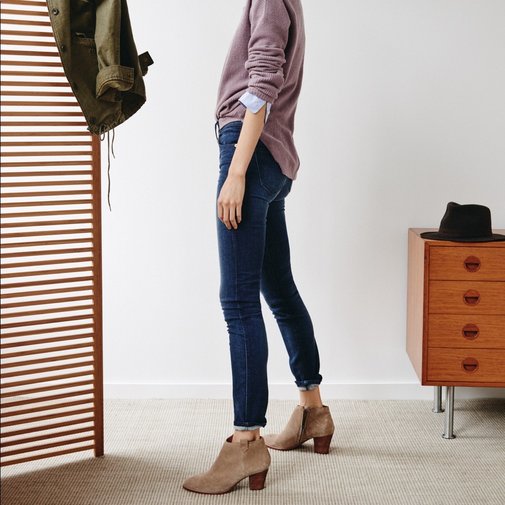 Madewell Billie Boots in Olive